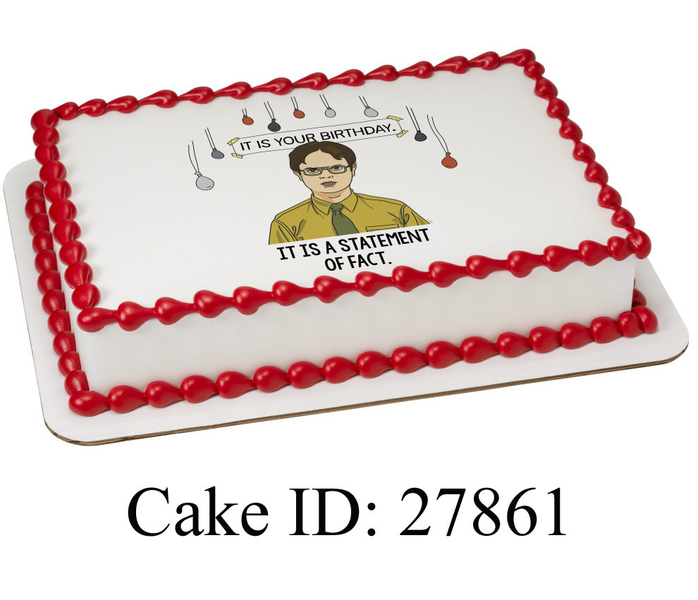 DQ Cake - Birthday Theme
