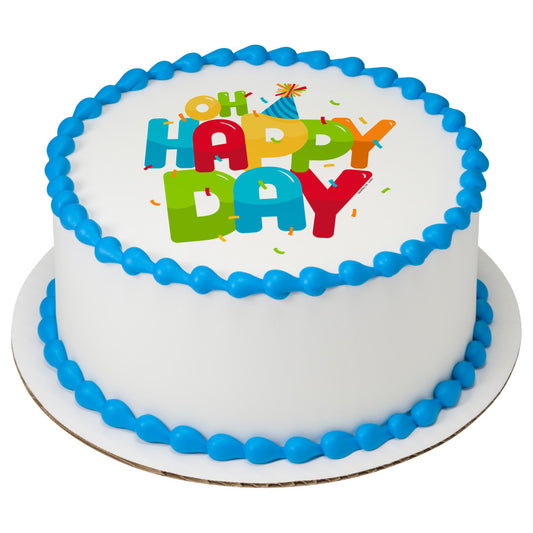 DQ Cake - Birthday Theme